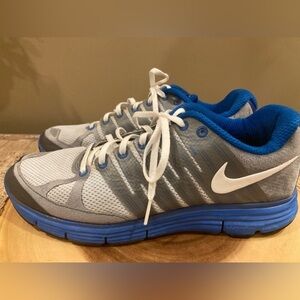 Nike Lunar Elite 2 Grey & Blue/white‎ 429784-10 MENS 10.5